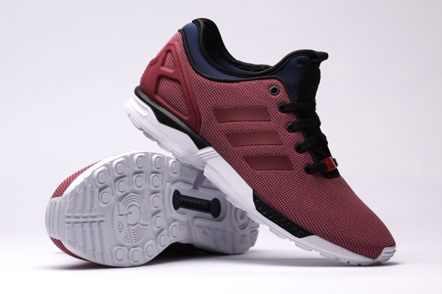 zx flux bordeaux noir